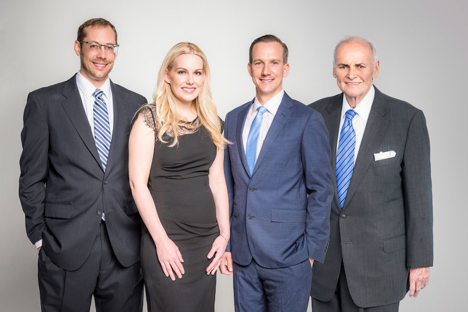 *Dr Jillian Morrison, second from left, is board eligible with the American Board of Plastic Surgery and is not yet a member of the organizations shown below.